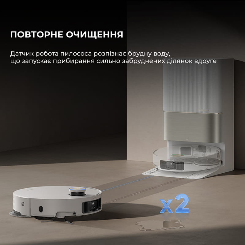 Робот-пылесос Dreame X50 Ultra Complete White (RLX85CE-4-WH)