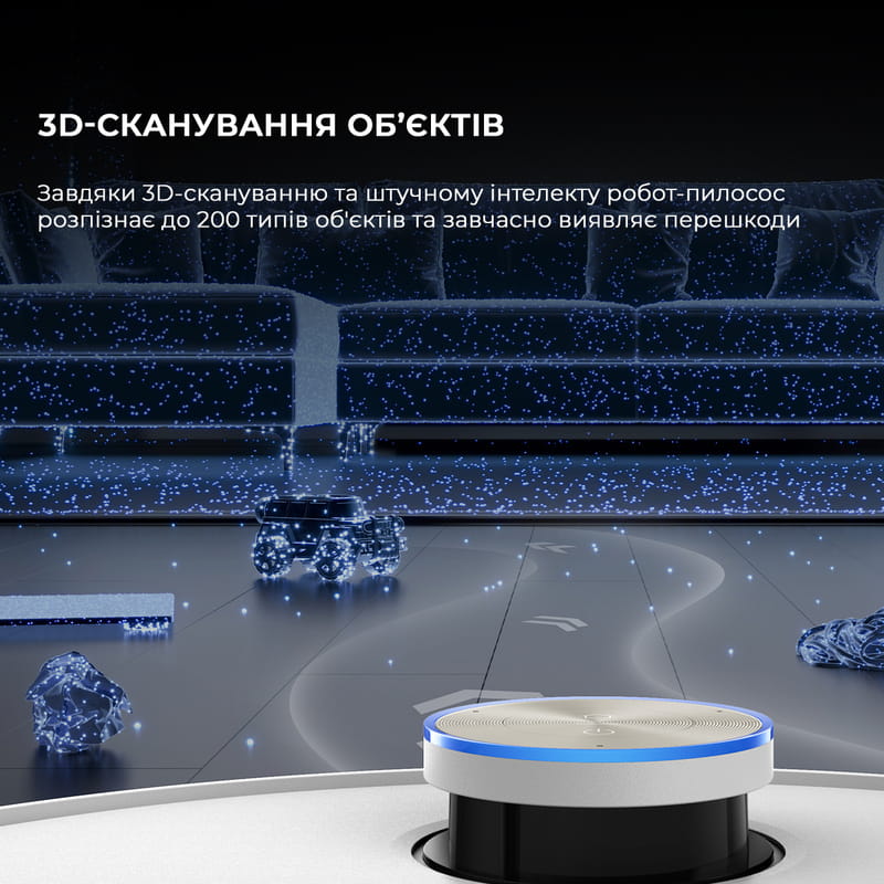 Робот-пылесос Dreame X50 Ultra Complete White (RLX85CE-4-WH)