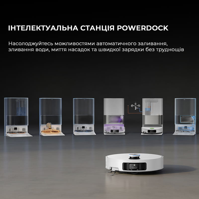 Робот-пылесос Dreame X50 Ultra Complete White (RLX85CE-4-WH)
