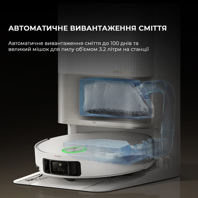 Робот-пылесос Dreame X50 Ultra Complete White (RLX85CE-4-WH)