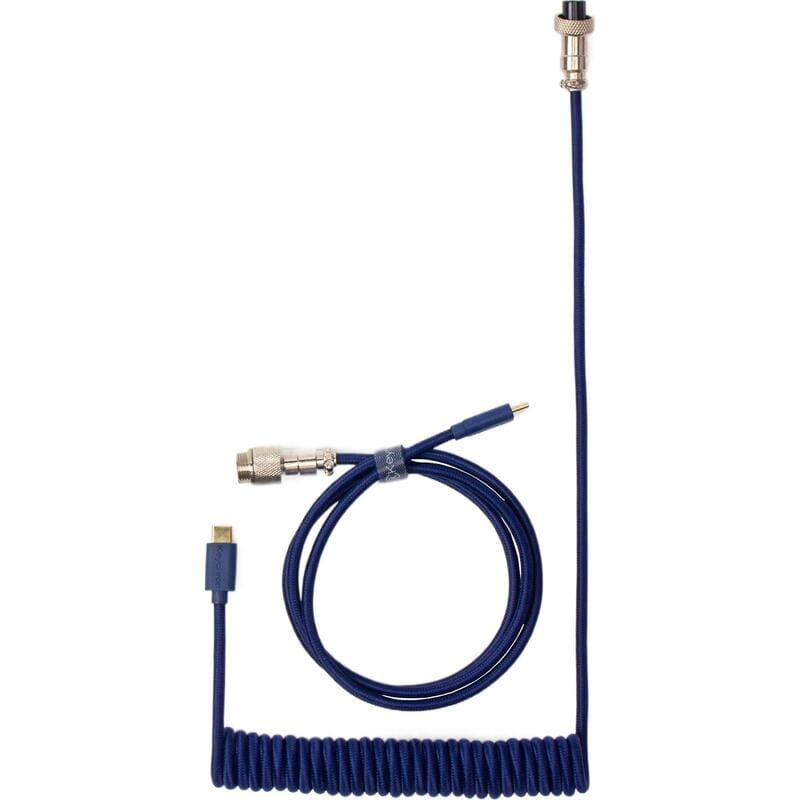 Кабель для клавіатури Keychron Coiled Cable Blue (CABL_KEYCHRON)