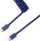 Фото - Кабель для клавіатури Keychron Coiled Cable Blue (CABL_KEYCHRON) | click.ua