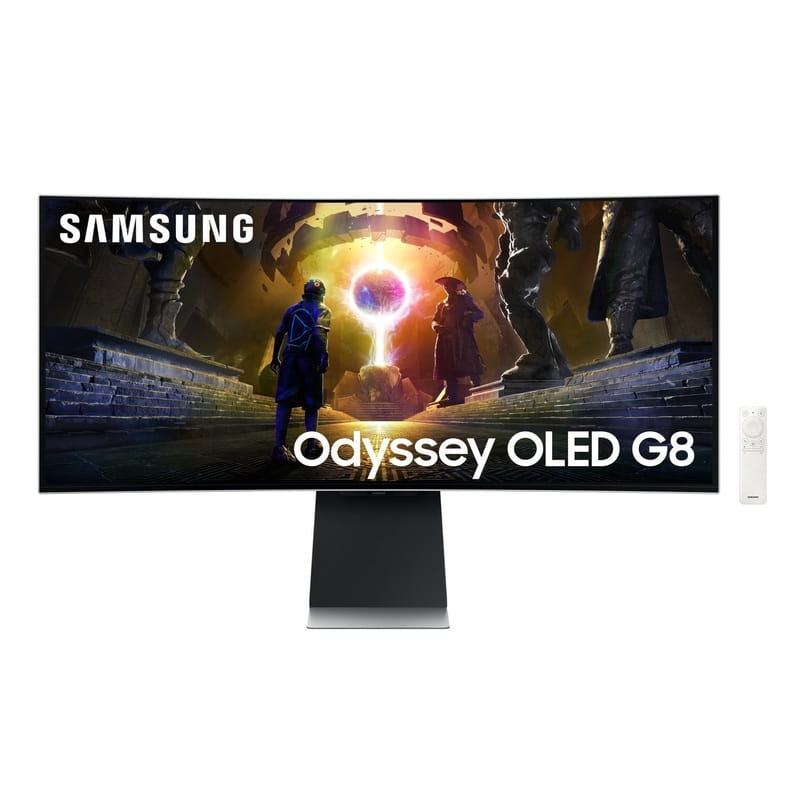 Монитор Samsung 34" LS34DG852 (LS34DG852SIXUA) OLED Black Curved 175Hz