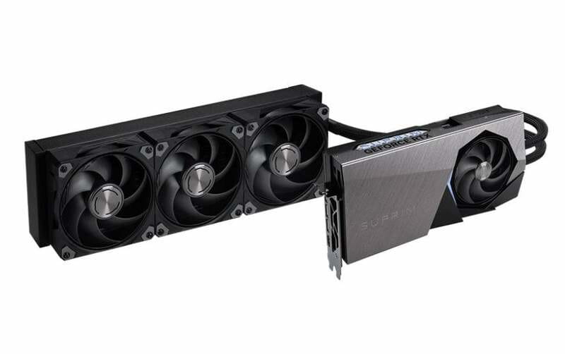 Видеокарта GF RTX 5080 16GB GDDR7 Suprim Liquid SOC MSI (GeForce RTX 5080 16G SUPRIM LIQUID SOC)