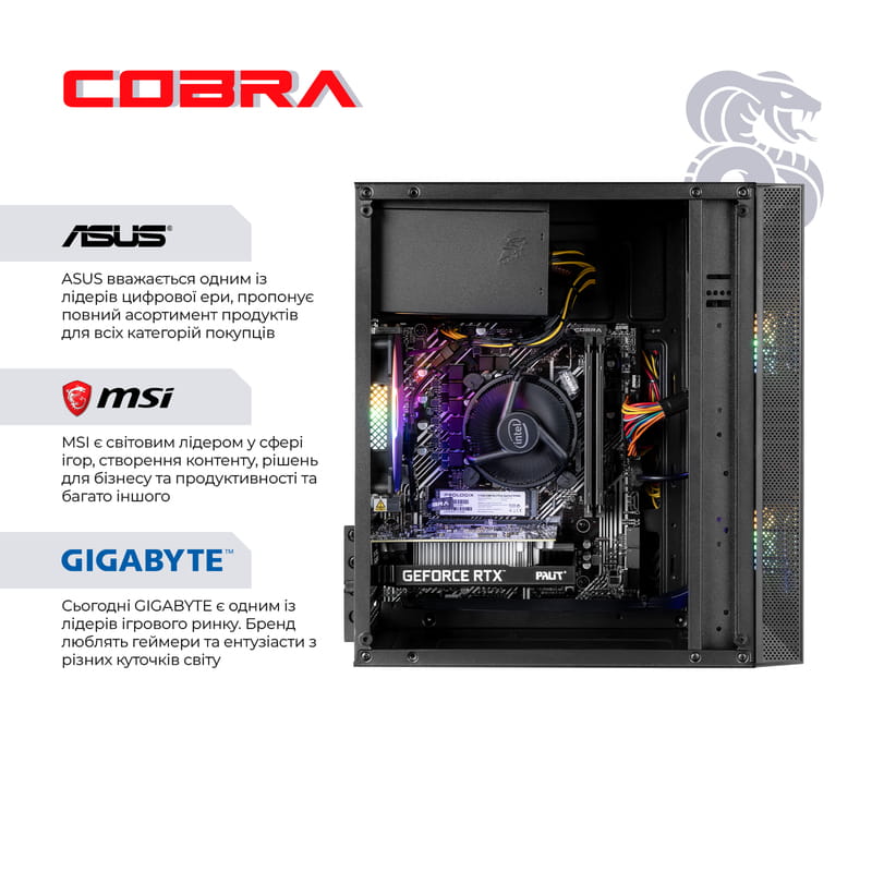 Персональный компьютер COBRA Advanced (I114F.16.S10.36.19812)