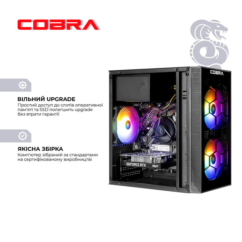 Персональный компьютер COBRA Advanced (I114F.16.S10.36.19812)