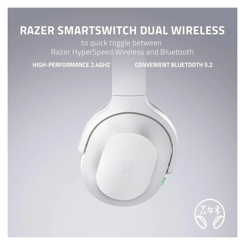 Bluetooth-гарнитура Razer Barracuda Mercury White (RZ04-03790200-R3M1)