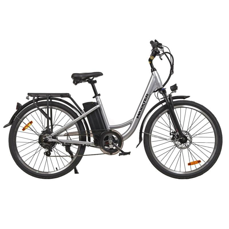 Електровелосипед Maxxter City 2.0 Silver