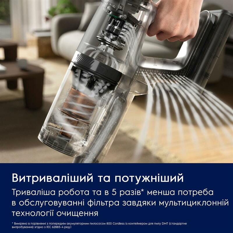 Аккумуляторный пылесос Electrolux EP82H25WET