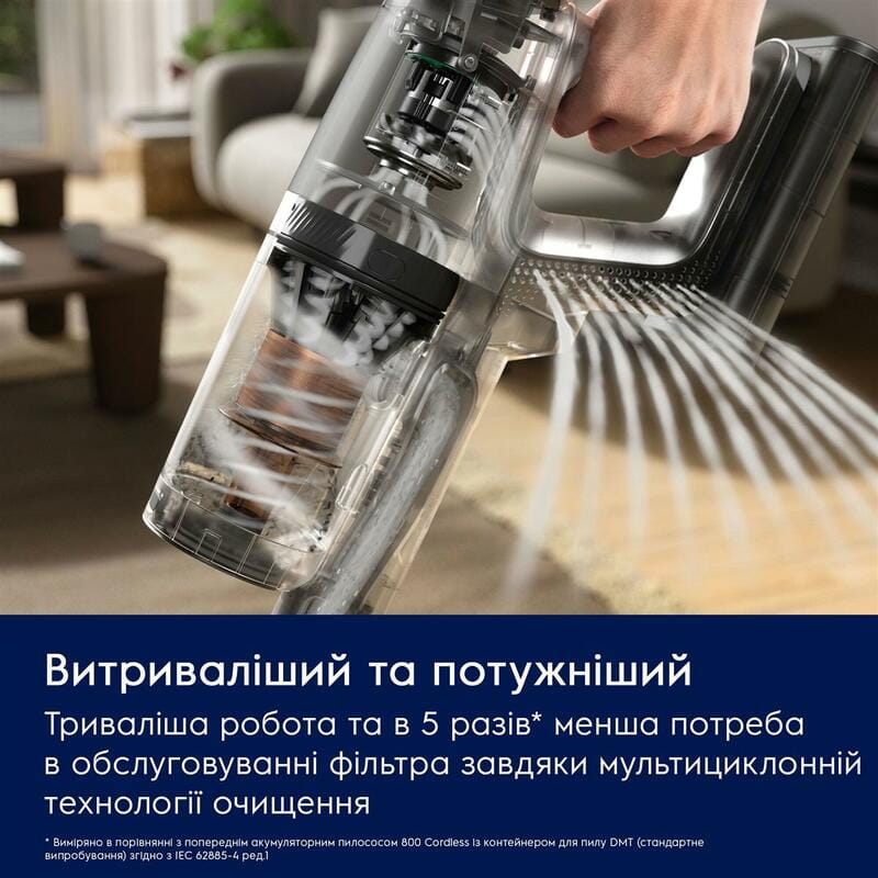 Акумуляторний пилосос Electrolux EP82H25WET