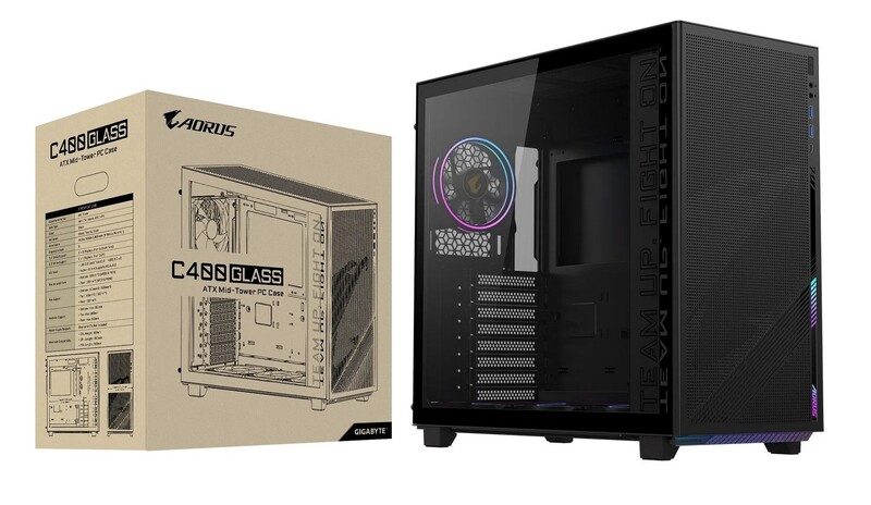 Корпус Gigabyte Aorus C400 Glass (GB-AC400G)