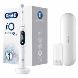 Зубная электрощетка Braun Oral-B iO Series 8 iOM8.1A1.1BD White Alabaster