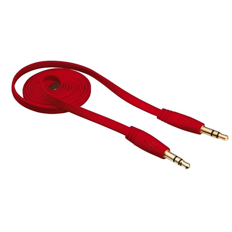 Аудио-кабель Trust Urban mini-jack 3.5мм(M) to mini-jack 3.5мм(M) 1м, Red (20177)