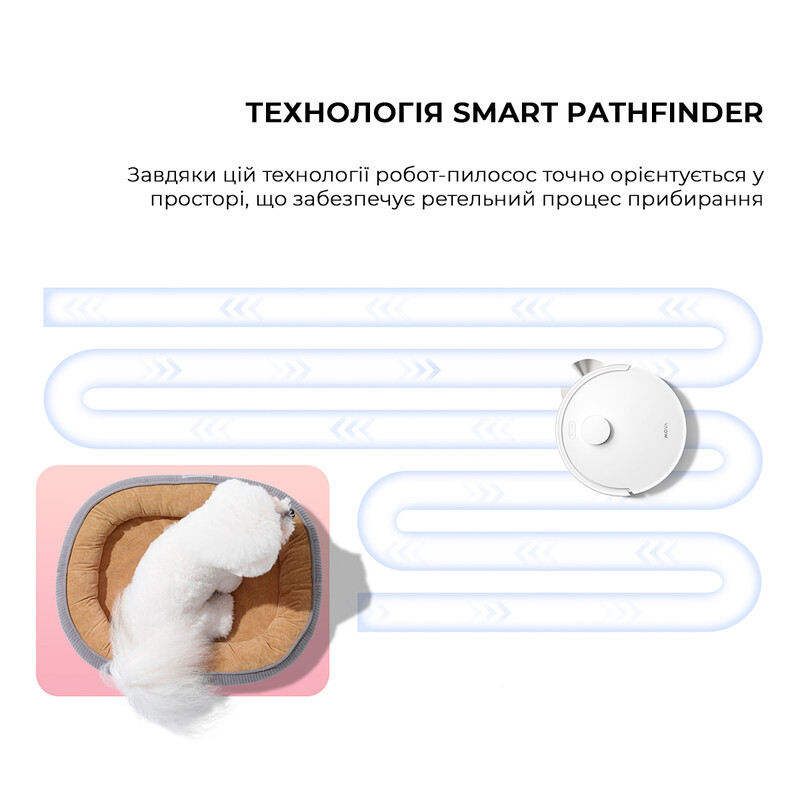 Робот-пилосос Mova E20 Plus (RLE22GD)
