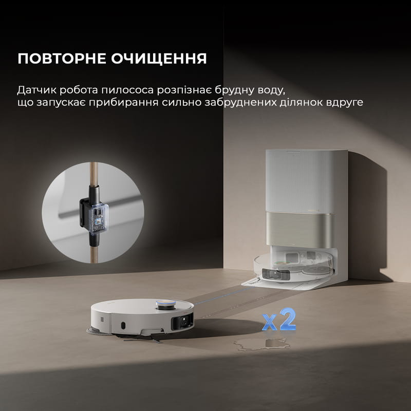 Робот-пылесос Dreame X50 Ultra White (RLX85CE-6-WH)