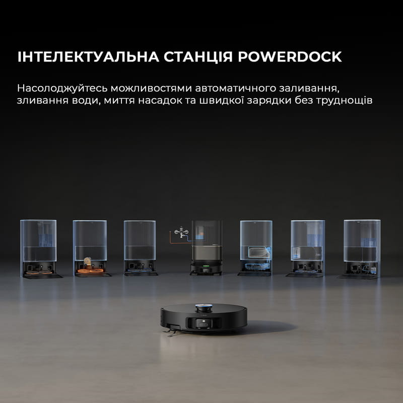 Робот-пылесос Dreame X50 Ultra Black (RLX85CE-6-BL)