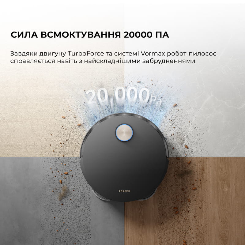 Робот-пылесос Dreame X50 Ultra Black (RLX85CE-6-BL)