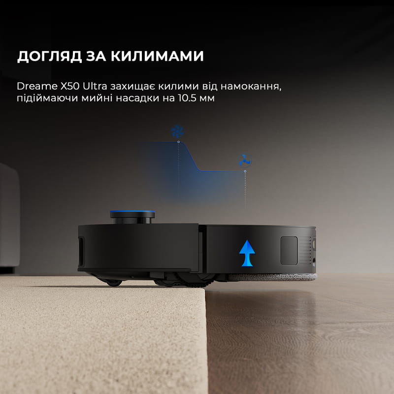 Робот-пылесос Dreame X50 Ultra Black (RLX85CE-6-BL)
