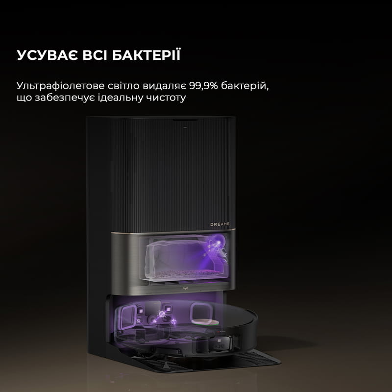 Робот-пылесос Dreame X50 Ultra Black (RLX85CE-6-BL)