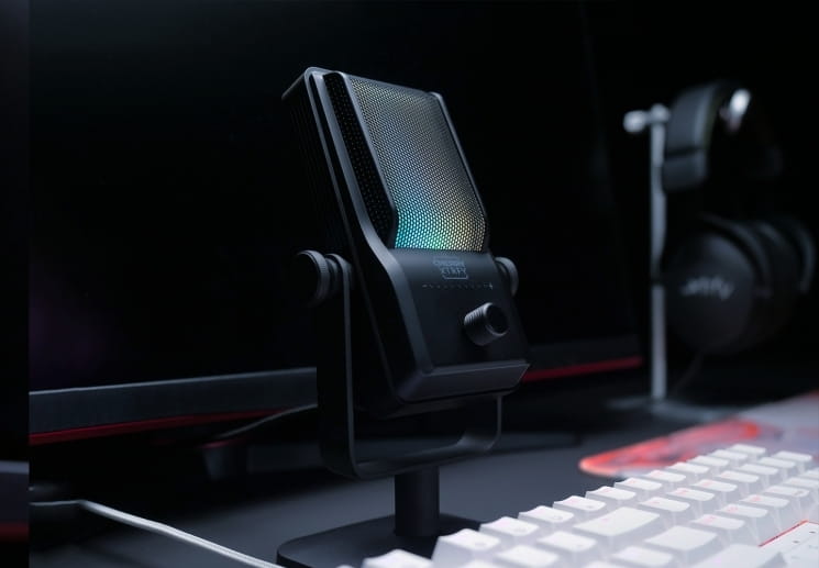 Мікрофон Cherry Xtrfy Ngale-R Cardioid RGB Black (CX-NGALE-R-RGB-BLACK)