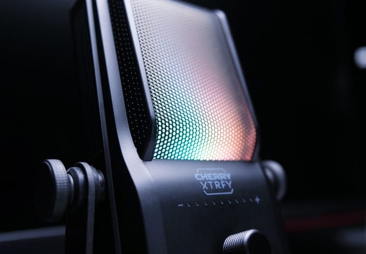 Мікрофон Cherry Xtrfy Ngale-R Cardioid RGB Black (CX-NGALE-R-RGB-BLACK)