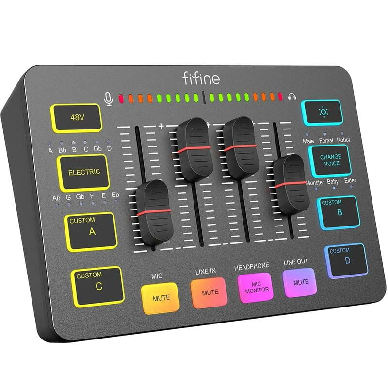 Мікшерный пульт Fifine SC3