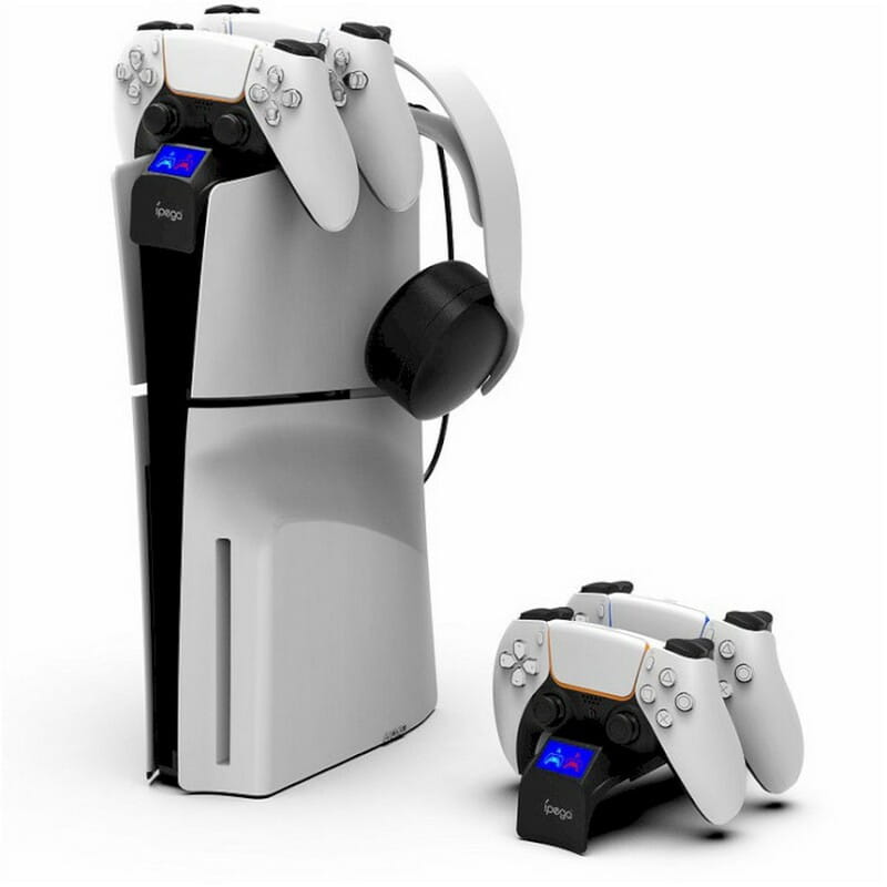Зарядна станція iPega для Sony PlayStation 5 Slim DualSense PS5 (PG-P5S016)