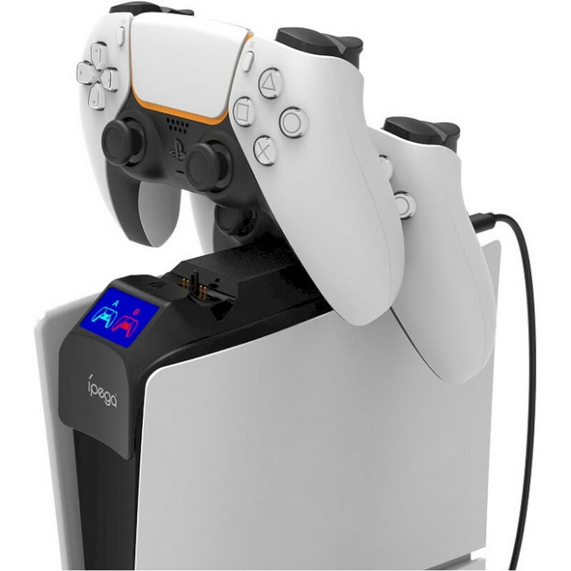 Зарядна станція iPega для Sony PlayStation 5 Slim DualSense PS5 (PG-P5S016)