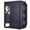 Фото - Корпус 1stPlayer X6-BK-4F1 Black без БП | click.ua