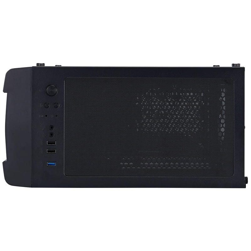 Корпус 1stPlayer D4-BK-4F1 Black без БП