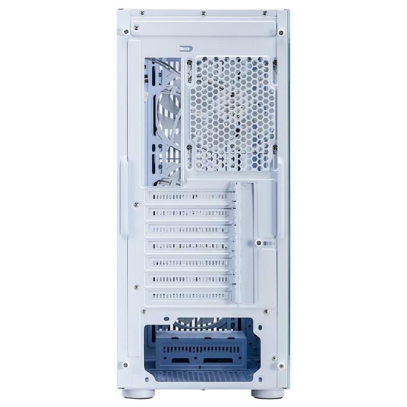 Корпус 1stPlayer H6-WH-4F7-W White без БП