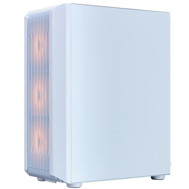 Корпус 1stPlayer H6-WH-4F7-W White без БП