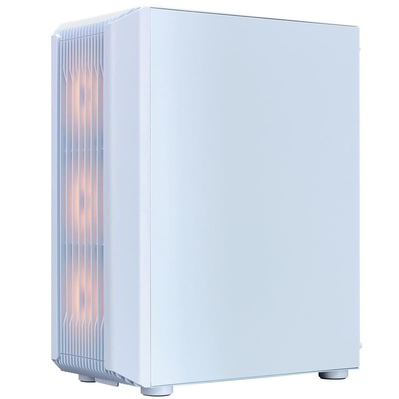 Корпус 1stPlayer H6-WH-4F7-W White без БП