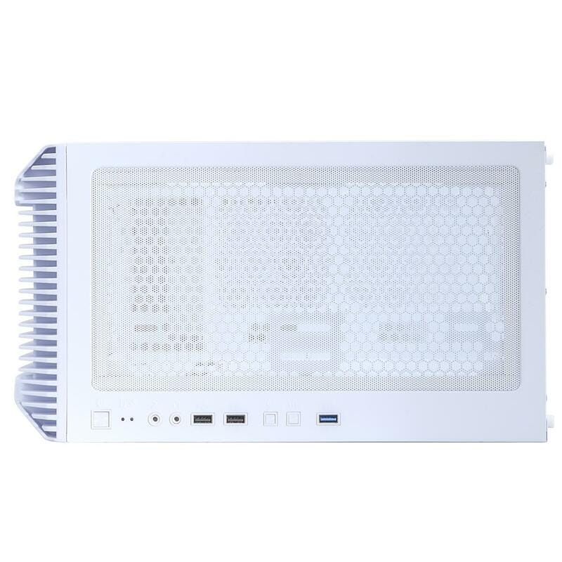 Корпус 1stPlayer H6-WH-4F7-W White без БП