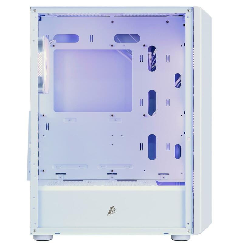 Корпус 1stPlayer H6-WH-4F7-W White без БП