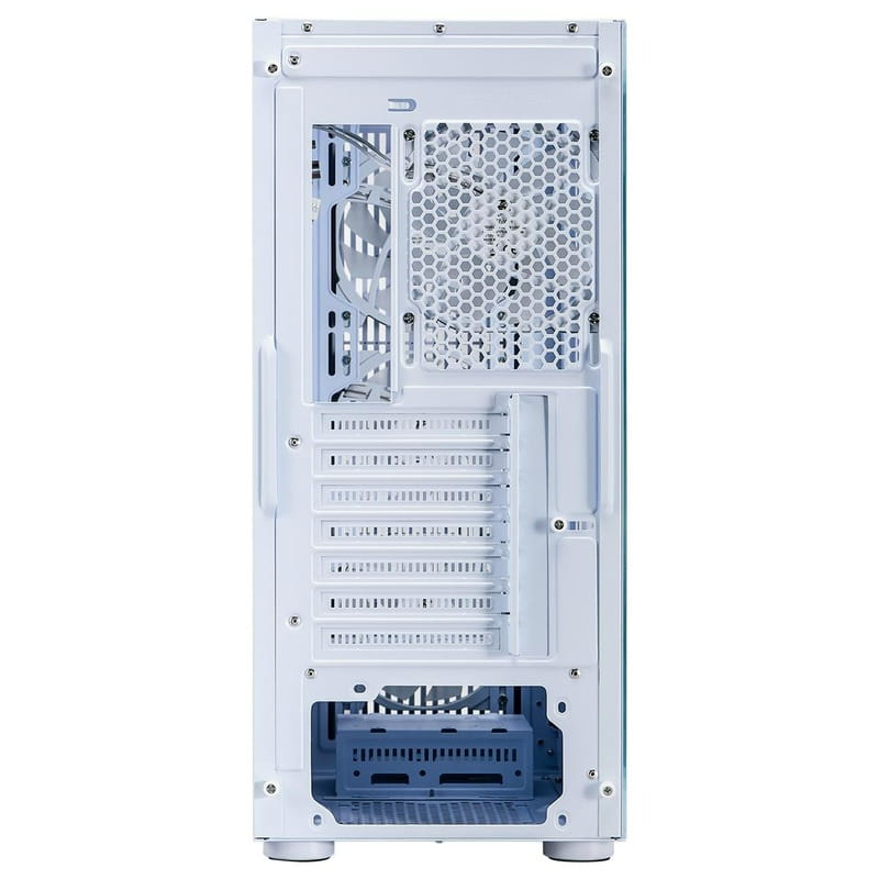 Корпус 1stPlayer H6-WH-4F7-W White без БП