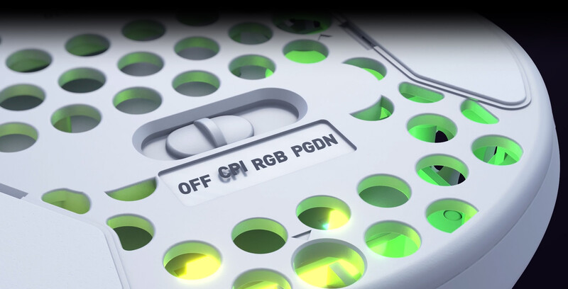 Миша бездротова Cherry Xtrfy M4 RGB White (M4W-RGB-WHITE)