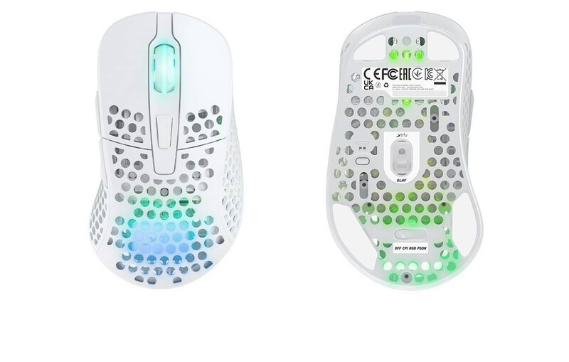 Миша бездротова Cherry Xtrfy M4 RGB White (M4W-RGB-WHITE)