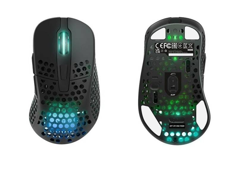 Мышь беспроводная Cherry Xtrfy M4 RGB Black (M4W-RGB-BLACK)
