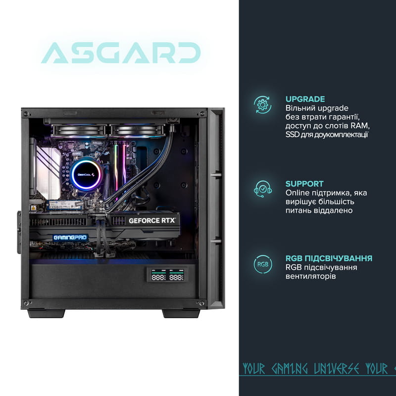 Персональный компьютер ASGARD (A78X3D.32.S10.57T.5551)