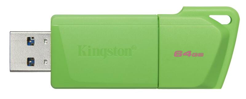 Флеш-накопитель USB3.2  64GB Kingston DataTraveler Exodia M Green (KC-U2L64-7LG)