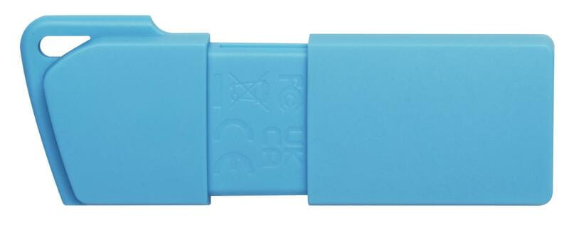 Флеш-накопичувач USB3.2  64GB Kingston DataTraveler Exodia M Aqua Blue (KC-U2L64-7LB)