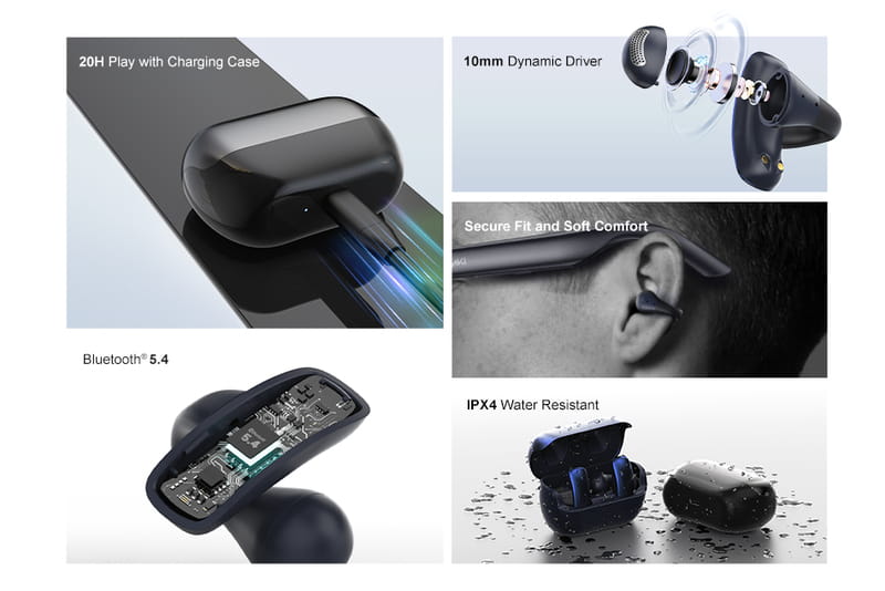Bluetooth-гарнитура iMiki SP1 Blue