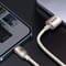 Фото - Кабель Baseus Crystal Shine USB - Lightning (M/M), 2.4A, 2 м Pink (CAJY001204) | click.ua