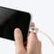 Фото - Кабель Baseus Crystal Shine USB - Lightning (M/M), 2.4A, 2 м Pink (CAJY001204) | click.ua