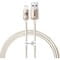 Фото - Кабель Baseus Crystal Shine USB - Lightning (M/M), 2.4A, 2 м Pink (CAJY001204) | click.ua