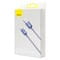 Фото - Кабель Baseus Crystal Shine USB - Lightning, 2.4A, 2м Purple (CAJY000105) | click.ua