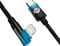Фото - Кабель Baseus MVP 2 USB Type-C - Lightning (M/M), 20W, 1 м Black/Blue (CAVP000221) | click.ua