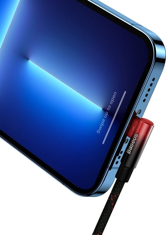 Кабель Baseus MVP 2 USB Type-C - Lightning (M/M), 20W, 1 м Black/Red (CAVP000220)