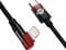 Фото - Кабель Baseus MVP 2 USB Type-C - Lightning (M/M), 20W, 1 м Black/Red (CAVP000220) | click.ua